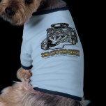 396 L78 Big Block Corvette Engine pet clothing