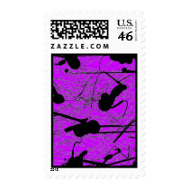 39-81 Black and White Splatter Paint Stamps