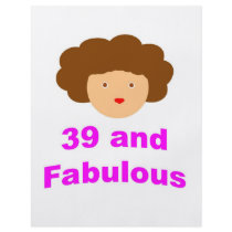 39 and Fabulous! Full Color Flyer