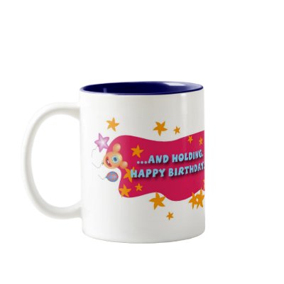 39 and Holding Coffee Mug by kimcards