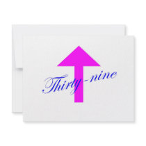 39 Arrow Custom Invitations