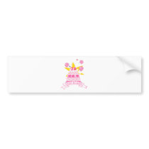39 Year Old Birthday Cake Bumper Stickers
