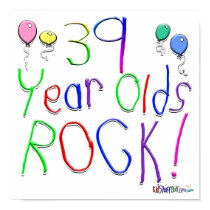 39 Year Olds Rock ! posters