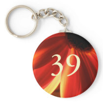 39th Birthday Keychains