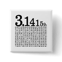 3.1415926 Pi Button