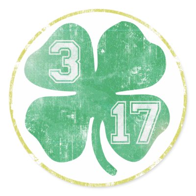 3 17 St Patricks Day Sticker by irishprideshirts