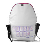 3-34 Messenger Bag, Purple & Magenta messenger bags