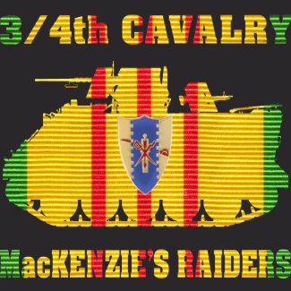 3/4th Cav I Rode With MacKenzie's Raiders M113 Shi zazzle_shirt