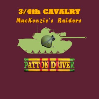 3/4th Cavalry M48A3 Patton Driver Shirt shirt