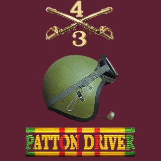 3/4th Cavalry M48A3 Patton Driver Shirt shirt