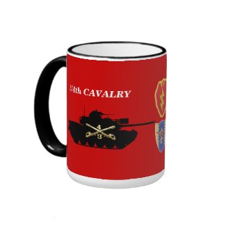 3/4th Cavalry M48A3 Patton Mug mug