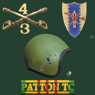 3/4th Cavalry M48A3 Patton TC Shirt shirt