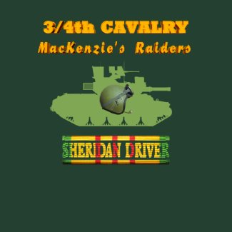 3/4th Cavalry M551 Sheridan Driver Shirt shirt