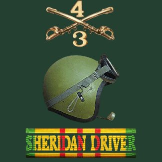 3/4th Cavalry M551 Sheridan Driver Shirt shirt