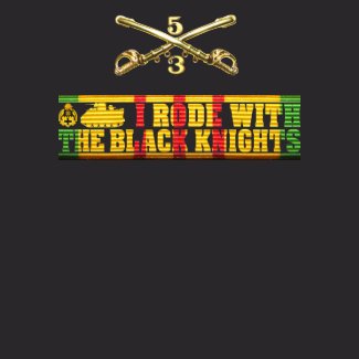 3/5th Cav I Rode With the Black Knights M113 Shirt zazzle_shirt