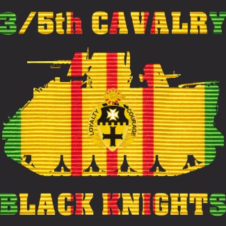3/5th Cav I Rode With the Black Knights M113 Shirt zazzle_shirt
