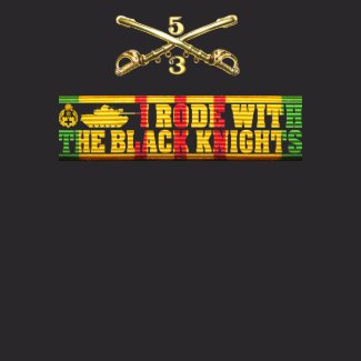 3/5th Cav I Rode With the Black Knights M48 Shirt zazzle_shirt
