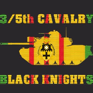3/5th Cav I Rode With the Black Knights M48 Shirt zazzle_shirt