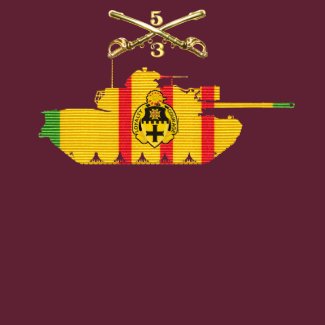 3/5th Cavalry 9th Div. VSR M48A3 Patton Shirt shirt