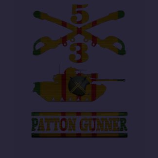 3/5th Cavalry M48A3 Patton Gunner Shirt shirt