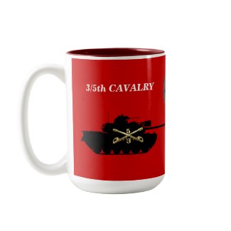 3/5th Cavalry M48A3 Patton Mug mug