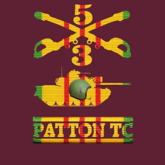 3/5th Cavalry M48A3 Patton TC Shirt shirt