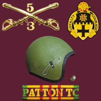 3/5th Cavalry M48A3 Patton TC Shirt shirt