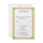 3.5x5 Pocket Fold R.S.V.P Sandy Beach Personalized Announcements