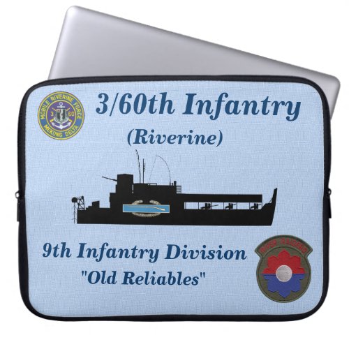 3/60th Infantry ATC & CIB Electronics Sleeve electronicsbag