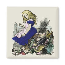 $3.65 Curious Alice ~ Magnet Wonderland