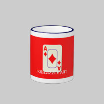3 Aces Custom Coffee Mug mugs