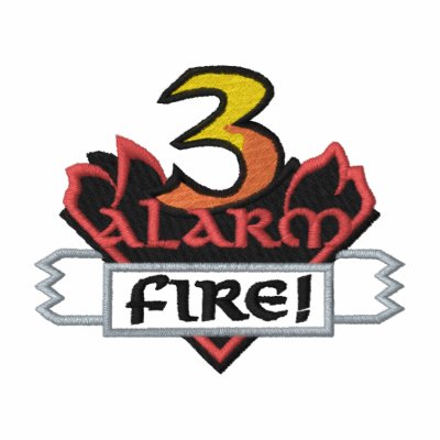 3 Alarm Logo by ZazzleEmbroidery