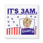 3-AM-HILLARY Magnet