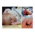 3 baby photo modern montage wall hanging art print