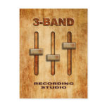 3-band equalizer (grunge version) post card