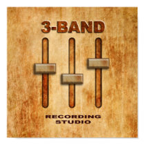3-band equalizer (grunge version) posters