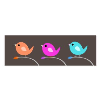 3 Birds Bookmark profilecard