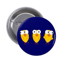 3 Birds Buttons buttons