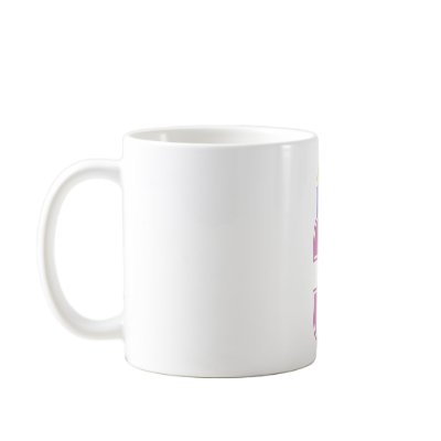 3 Birthday Candles (Pink / Purple) Mug by LushLaundry