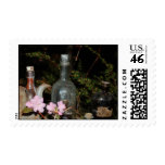 3 Bottles Postage Stamp