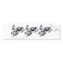 3-Camo-Grey-Sledder Bumper Stickers