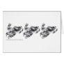 3-Camo-Grey-Sledder Greeting Cards