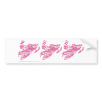 3-Camo-Pink-Sled bumper stickers