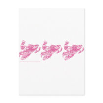 3-Camo-Pink-Sled Post Cards