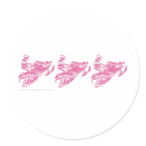 3-Camo-Pink-Sled stickers by snomotease 3-Camo-Pink-Sled stickers