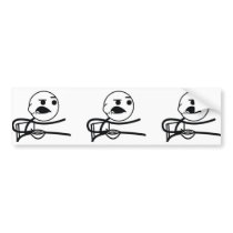 3 Cereal Guy Bumper Sticker