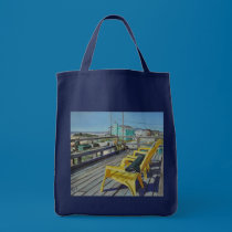 3 Chairs Tote Bag