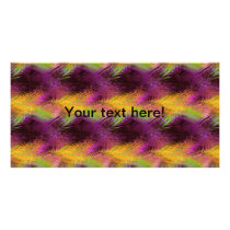 3 colors pattern photo cards