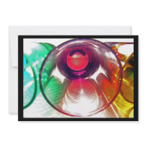 3 Coloured Cocktail Shot Glasses Close Up 2 Invites