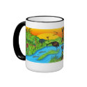 3 Cranes At Bosque del Apache mugs by ZiaSun 3 Cranes At Bosque del Apache mugs